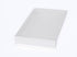 100 Pack of White Card Box - Clear Slide On Lid - 17 x 25 x 5cm -  Large Beauty Product Gift Giving Hamper Tray Merch Fashion Cake Sweets Xmas