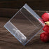 50 Pack of 8cm Square Cube - Product Showcase Clear Plastic Shop Display Storage Packaging Box