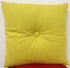 Button Mustard Yellow Pre Filled 40x40cm Cushion or Chair