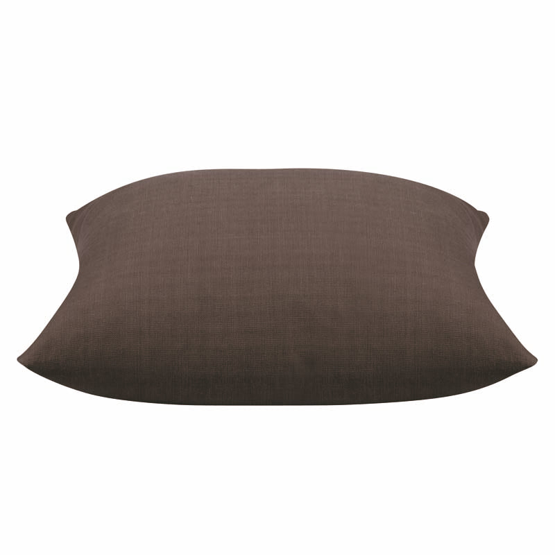 Elemts Stone Brown Solid Base Colour Cushion Cover