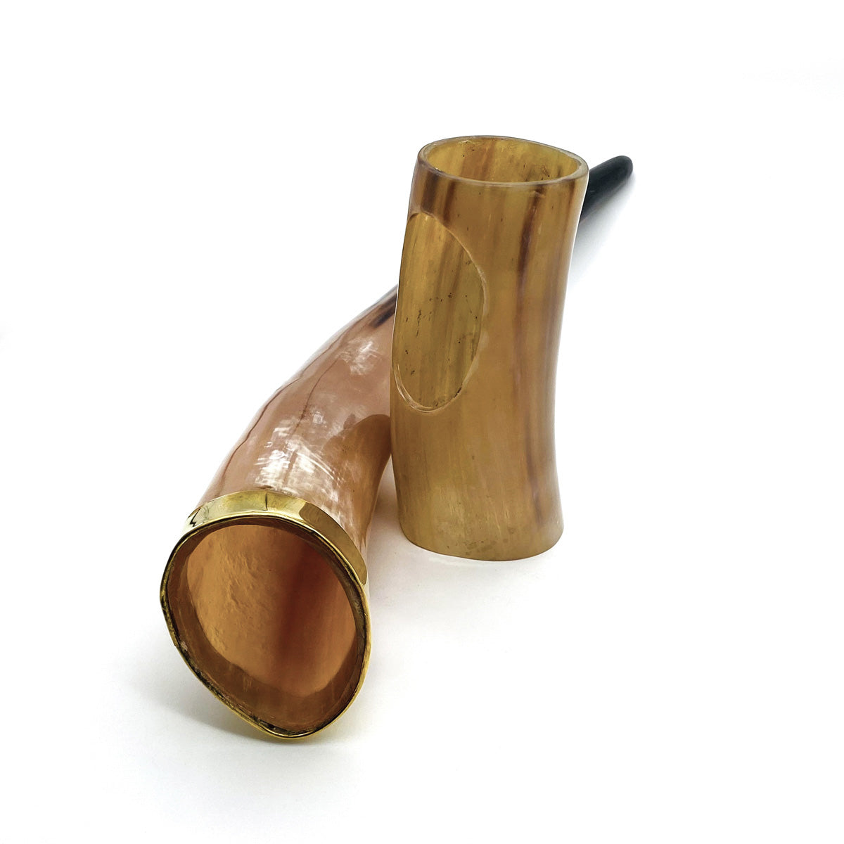 Viking Drinking Horn with Stand