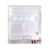 3 Pce Cafe Rose Lace Curtain Set