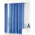 Pair of Easy Care Eyelet Curtains Blue 180 x 221 cm