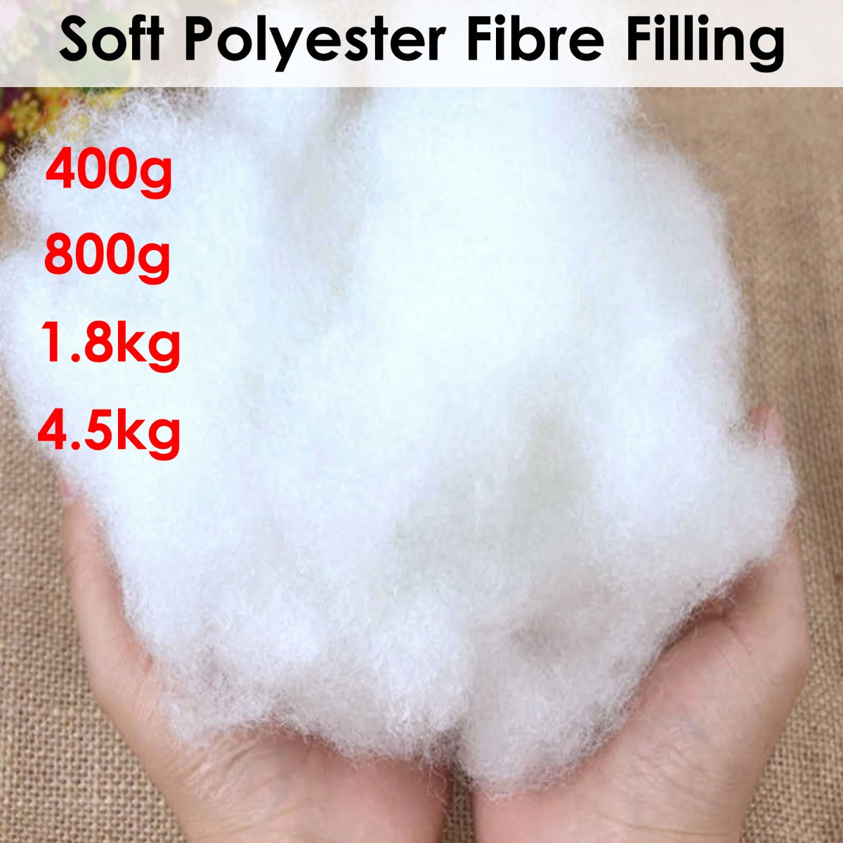 Jason Soft Polyester Fiber Filling 800g