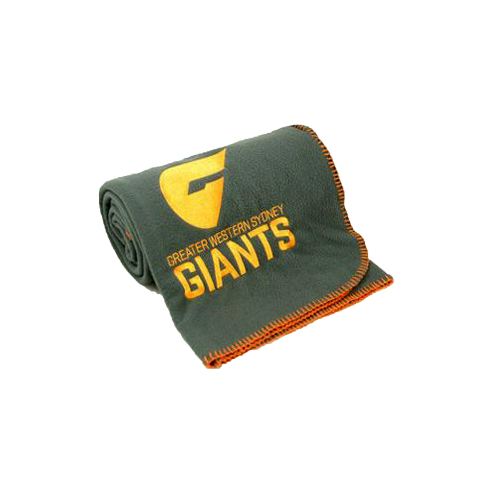 Licensed Polar Fleece Throw GWS Giants Embroidered