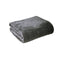 Super Soft Coral Fleece Blanket Single Grey