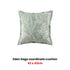 Bianca Eden Sage Coordinate Square Filled Cushion