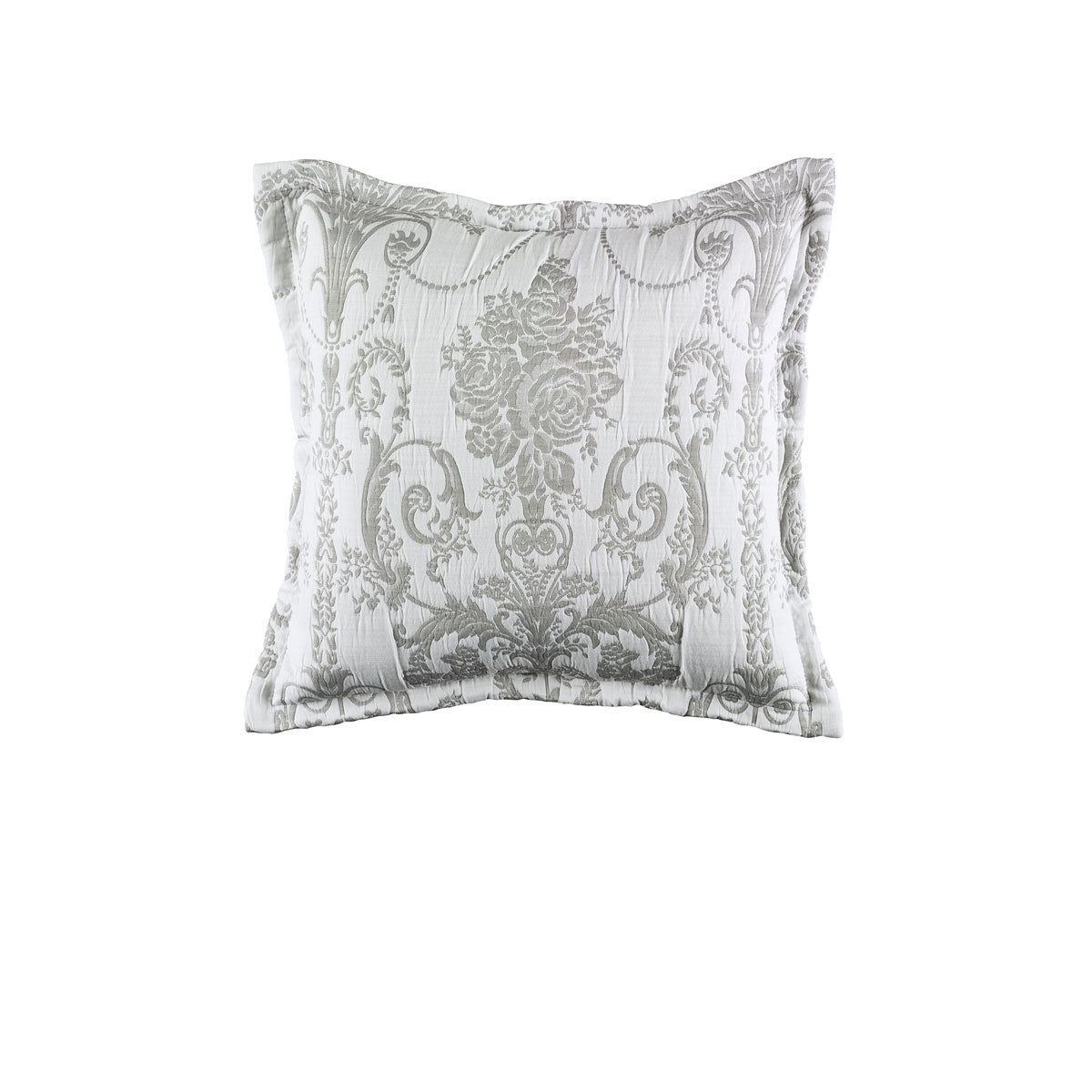 Olivia Grey Square Filled Cushion