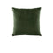 Bianca Vivid Coordinates Square Forest Green Velvet Cushion