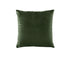 Bianca Vivid Coordinates Square Forest Green Velvet Cushion