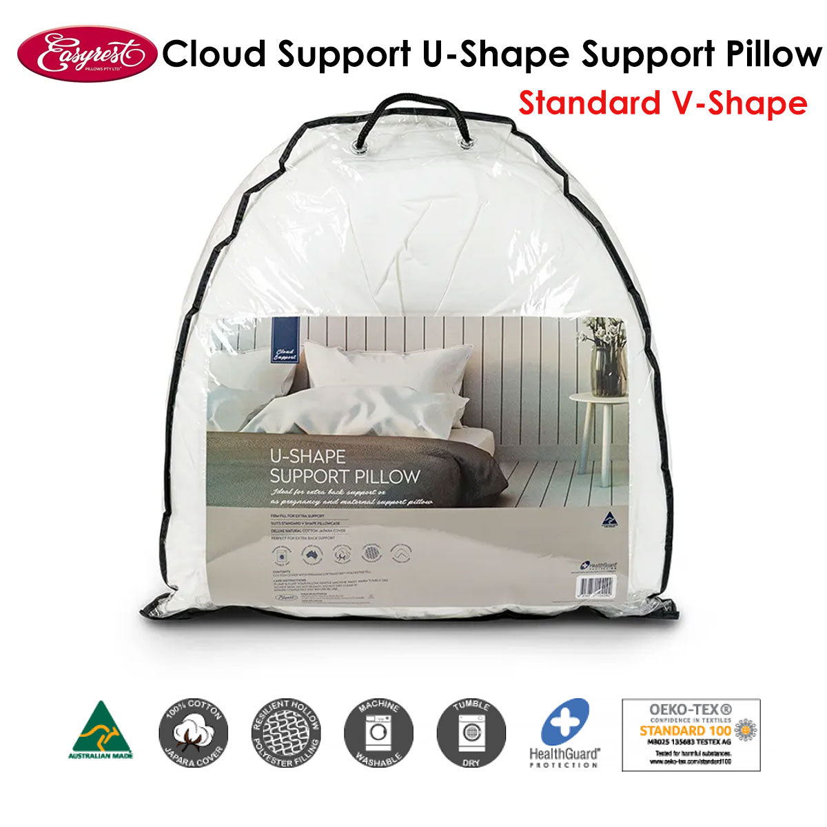 Cloud Support U-Shape Support Pillow