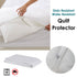 Stain/ Water Resistant Quilt Protector Single