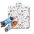 Happy Kids Dream Big Colour Me In Picnic Blanket 125 x 125 cm