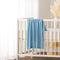 Lyla Blue Cotton Baby Blanket 75 x 100 cm