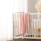 Lyla Blush Cotton Baby Blanket 75 x 100 cm