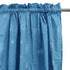 Pair of Polyester Cotton Rod Pocket Blue Daisy Curtains