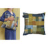 Alvi Blue Green Square Filled Cushion 43cm x 43cm