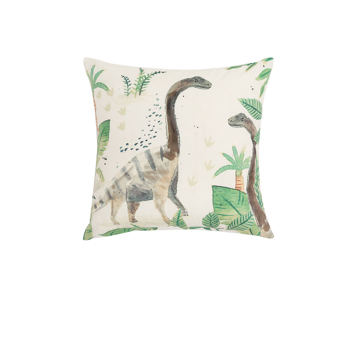 Dino Land Filled Square Cushion