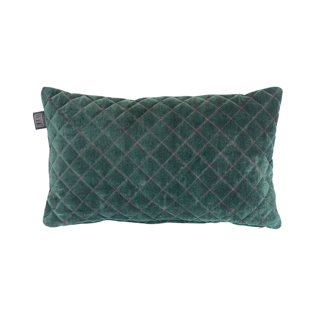 Equire Luxury Cotton Filled Oblong Cushion Green