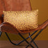 Felidea Yellow Filled Oblong Cushion