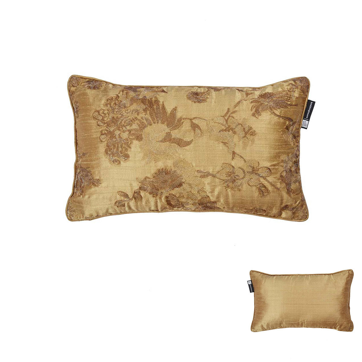 Van Gogh Fleur d'Or Embroidered Oblong Filled Cushion 30cm x 50cm