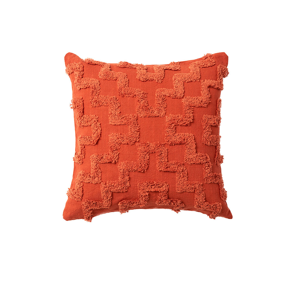 Janni Rust Filled Square Cushion