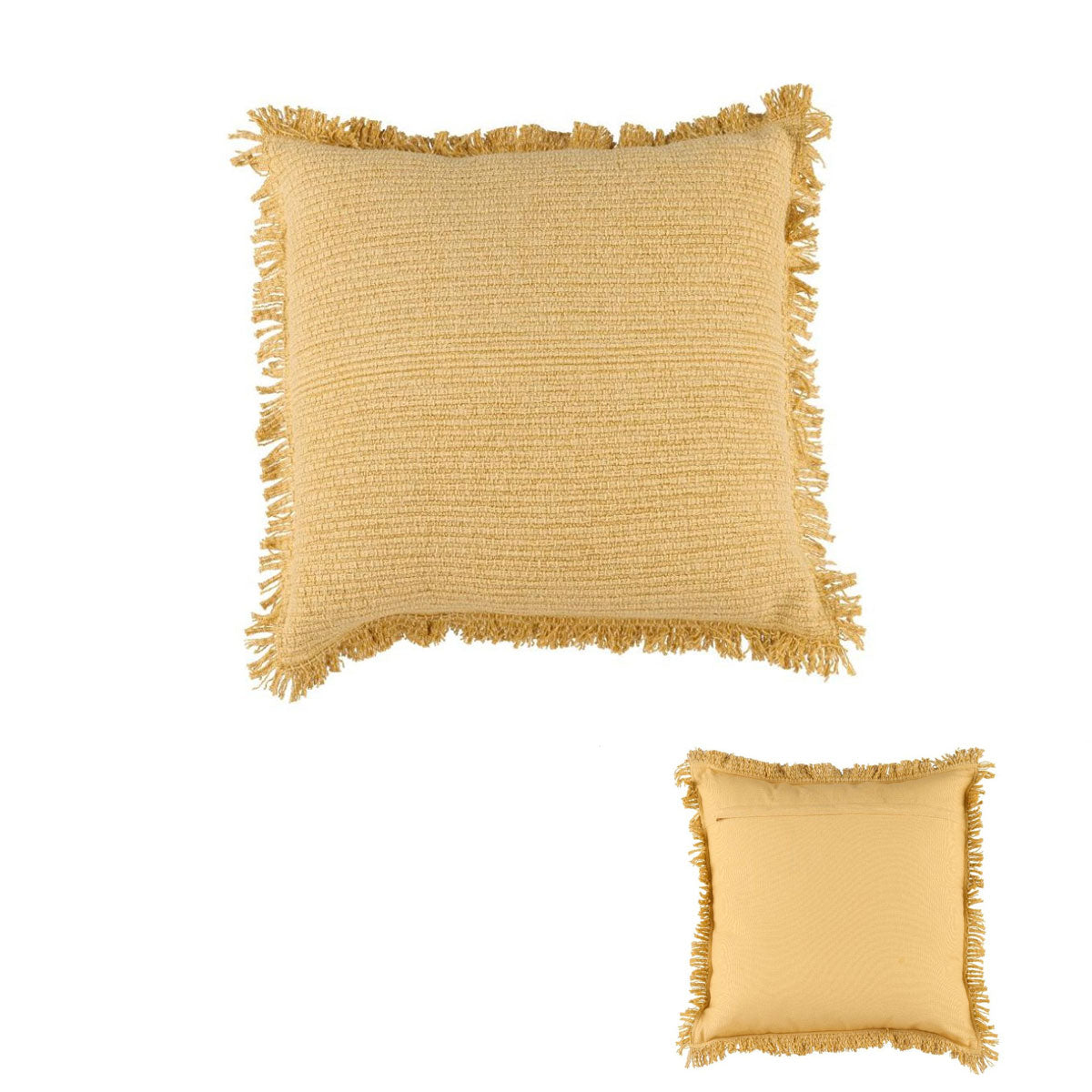 Nova Yellow Square Filled Cushion 45cm x 45cm