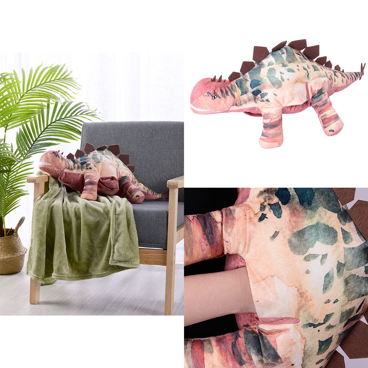 Dino Novelty Cushion/Throw