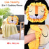 Lion Novelty Cushion/Throw