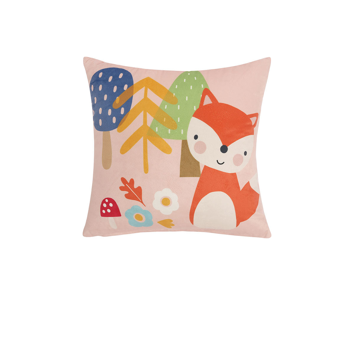 Rainbow Forest Filled Square Cushion