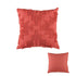 Roseto Red Square Filled Cushion 45cm x 45cm