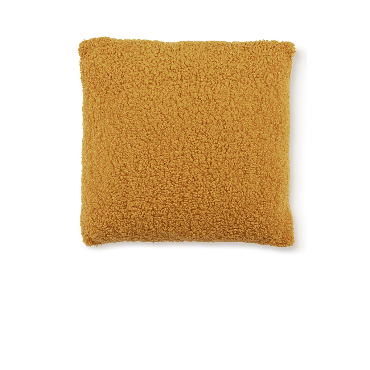 Sherpa Filled Square Cushion Brown