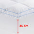 Cloudland 750GSM Memory Resistant Microball Fill Mattress Topper Queen
