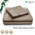 Accessorize Tencel Cotton Blend Sheet Set Mocha Also Known as Latte Single