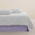 Lilac French Linen Valance Queen