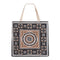 J Elliot Home Kasbah Cotton Tote Shopping Bag 40.5x43x10cm Black
