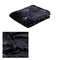 Celeste Flannel Throw Rug Black
