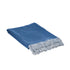 Idris Cotton Throw Santorini Blue Home
