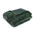 Rita Sea Kelp Faux Mohair Throw Rug 130 x 160cm