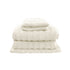 J Elliot Home Set of 4 George Collective Cotton Bath Towel Set Snow