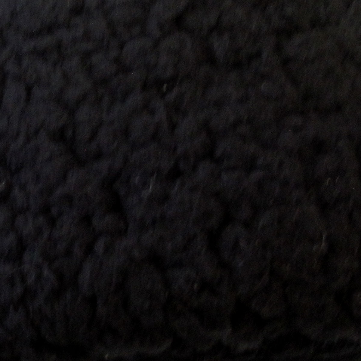 Lupinia Black Sherpa Fleece Throw Rug 130 x 150cm