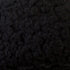 Lupinia Black Sherpa Fleece Throw Rug 130 x 150cm