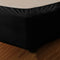 Apartmento Stretch Valance Ebony Black SINGLE