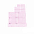 550gsm Cotton 7 Pce Towel Set Baby Pink