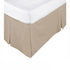 Box Pleated Valance Linen - SINGLE