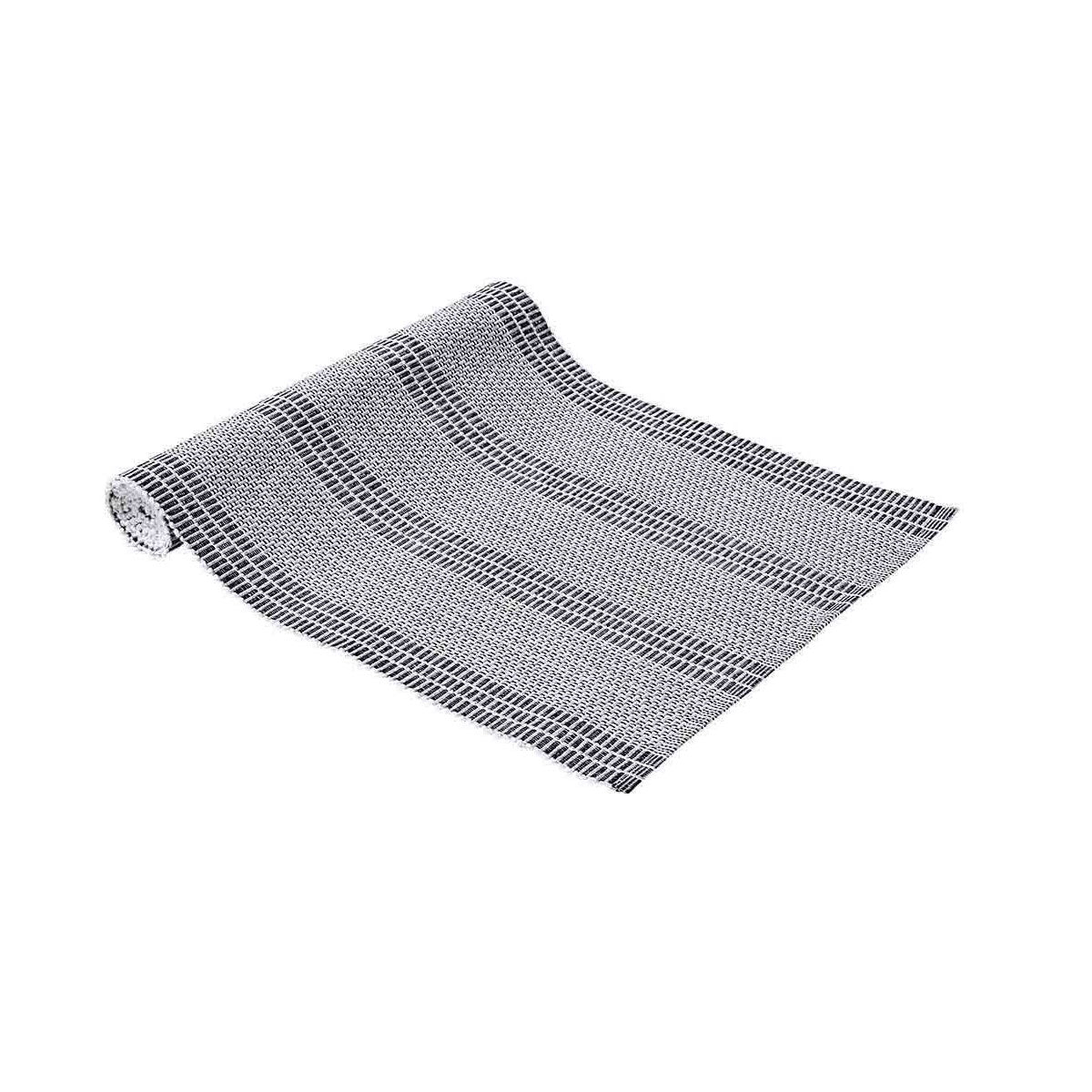 Repose Ribbed 100% Cotton Table Runner Denim