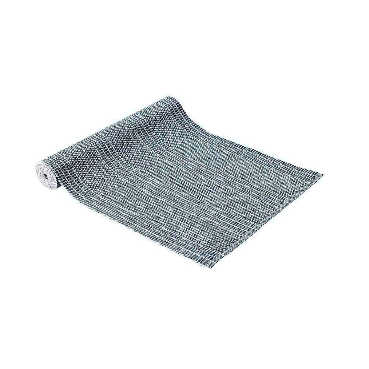 Repose Ribbed 100% Cotton Table Runner Navy