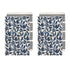 Ladelle Tierra Set of 4 Cotton Kitchen Towels Navy