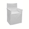 Rans Alfresco 100% Cotton Director Chair Cover - Plain White