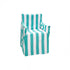 Rans Alfresco 100% Cotton Director Chair Cover - Striped Ocean Blue